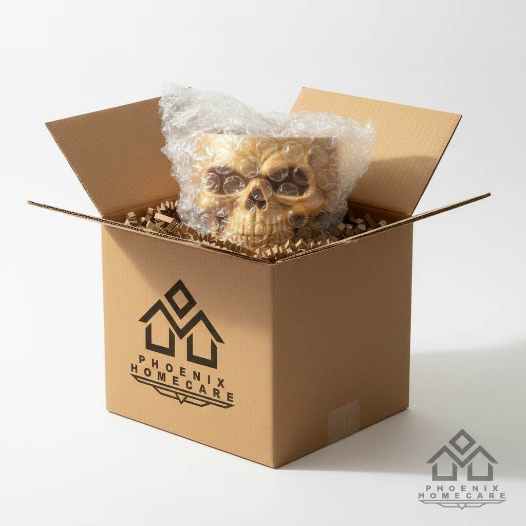 Skull Pen Holder – Gothic Desk Organizer | Cool 3D Printed Office Desk Decor & Gift Idea