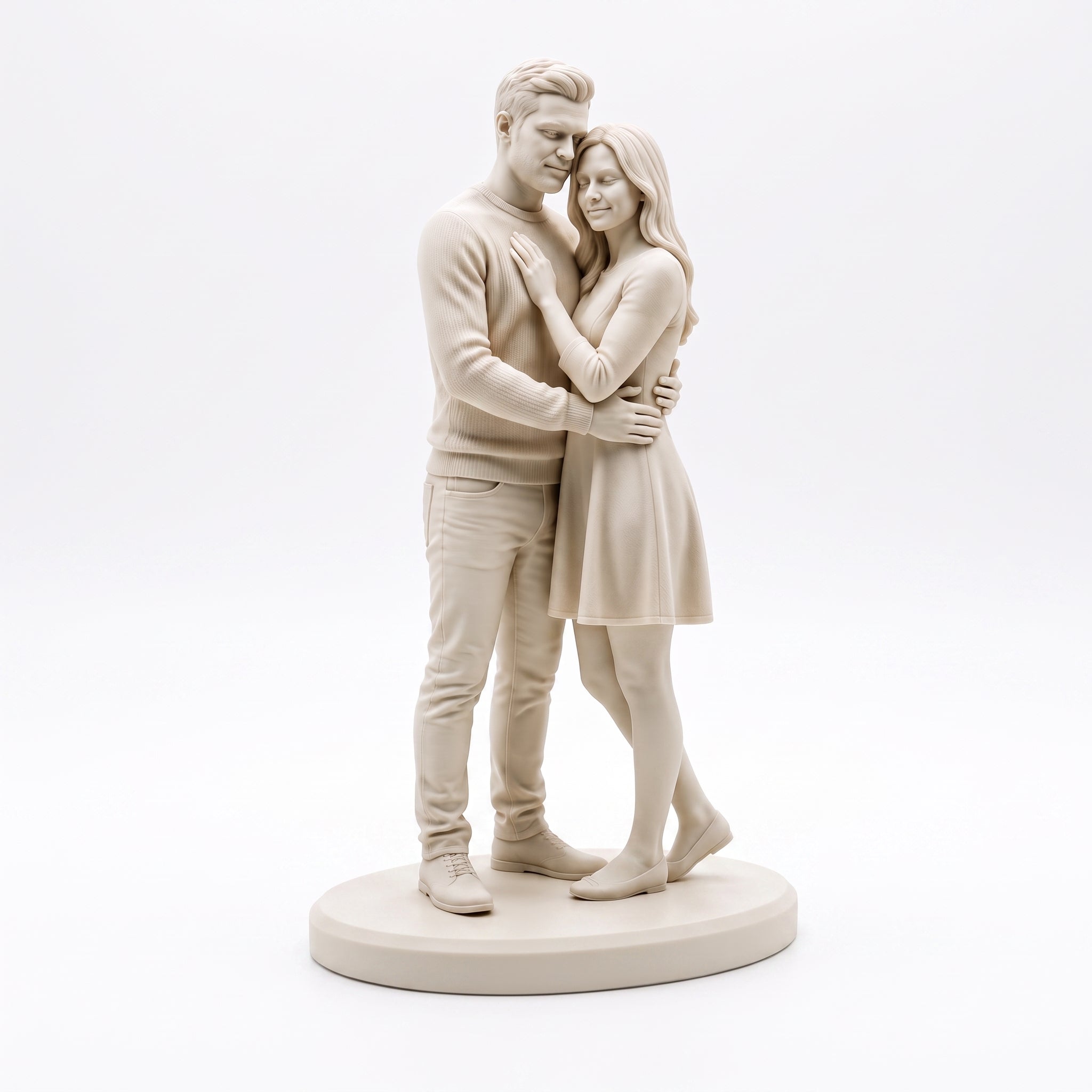 Custom 3D Printed Figurine from Photo – Personalized Miniature Gift