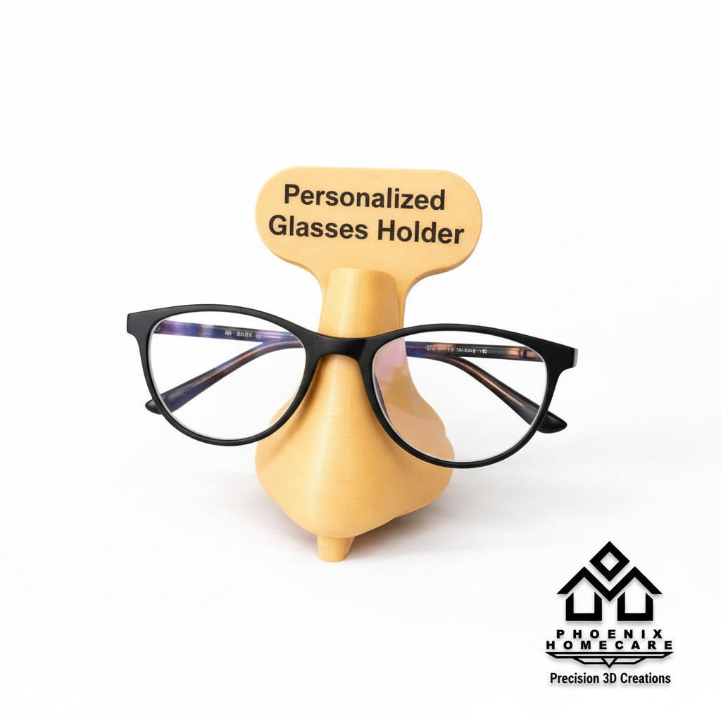Personalized Glasses Holder Stand – Custom Eyeglass Stand with Name | Desk Organizer & Gift Idea