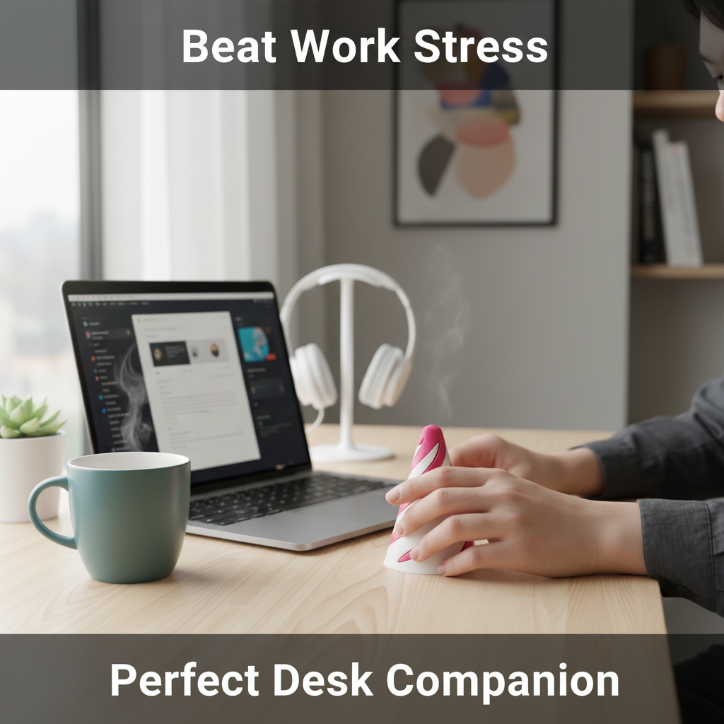 Spiral Fidget Toy – Stress & Anxiety Relief Desk Toy | Satisfying Sensory Toy for Focus & Relaxation