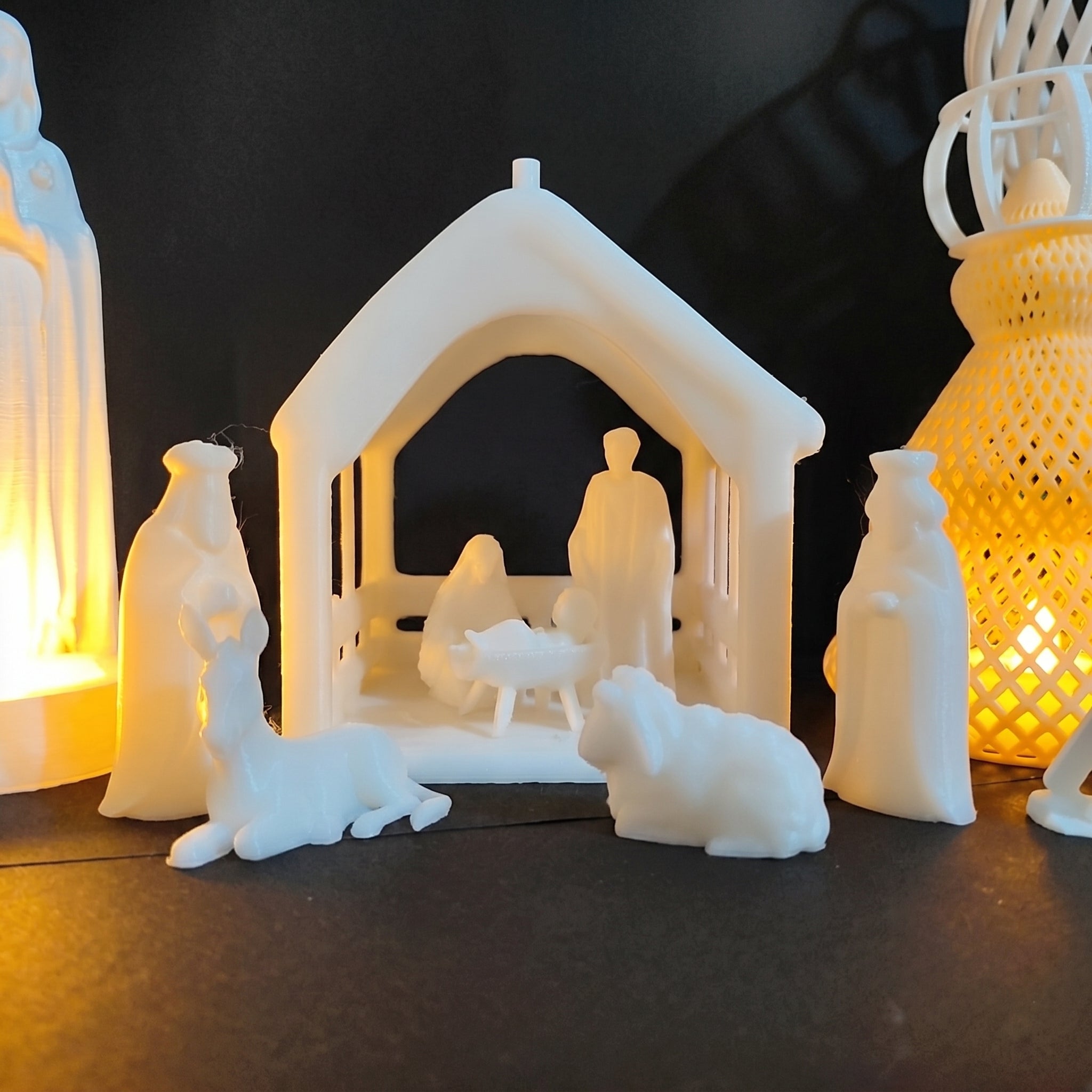 Christmas Decorations Set – Cute Xmas Home Decor & Mini Figurines | Festive Table Decor & Gift Idea