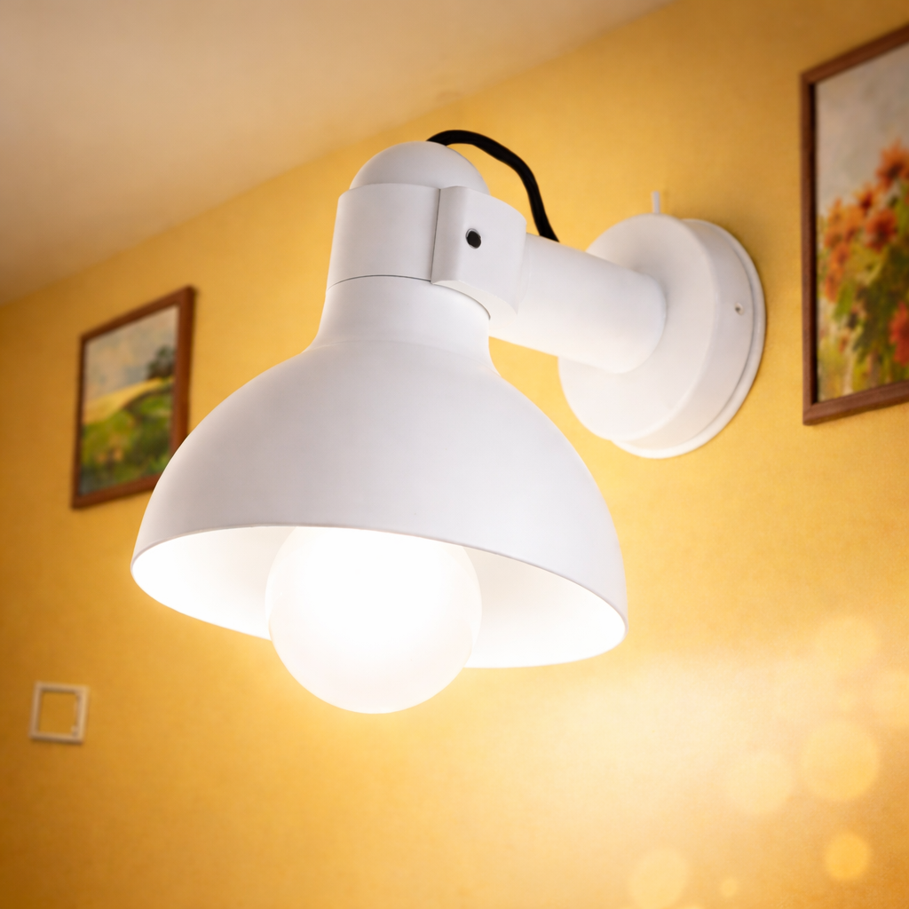 Modern 3D Printed Wall Light Fixture | Minimalist Lamp - Phoenix Homecare 3D