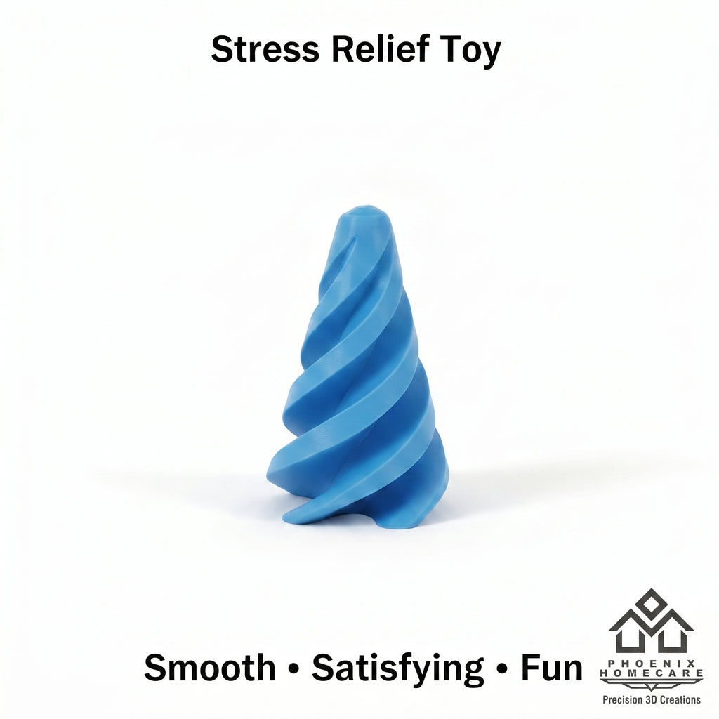 Spiral Fidget Toy – Stress & Anxiety Relief Desk Toy | Satisfying Sensory Toy for Focus & Relaxation