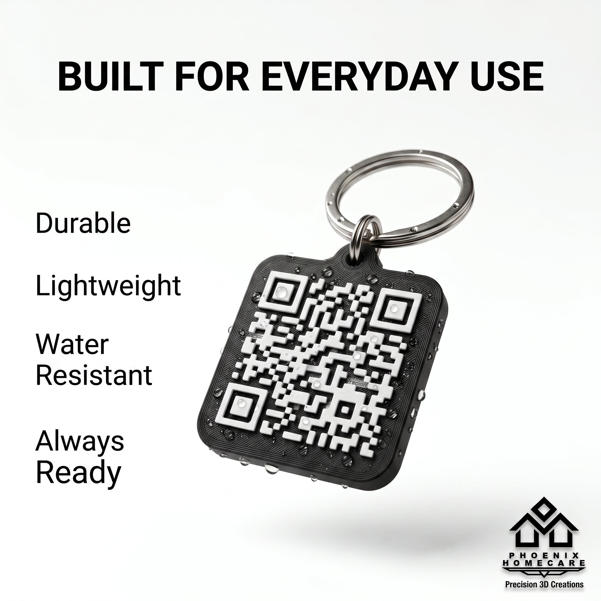 Emergency Medical Alert QR Tag | Instant Access to Life-Saving Information