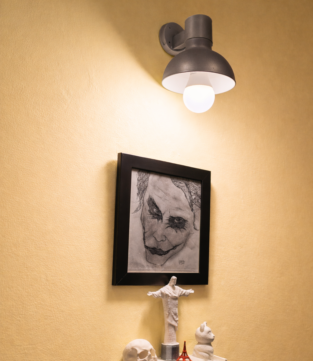 Modern 3D Printed Wall Light Fixture | Minimalist Lamp - Phoenix Homecare 3D