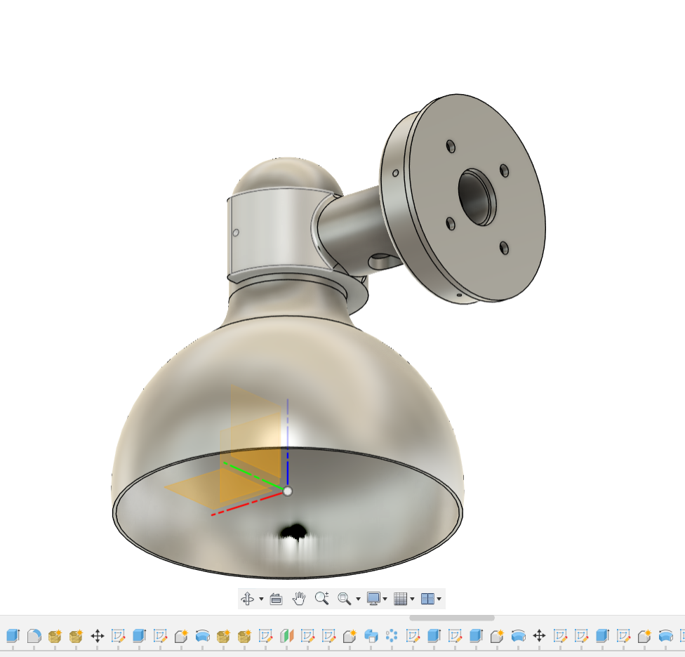 Modern 3D Printed Wall Light Fixture | Minimalist Lamp - Phoenix Homecare 3D