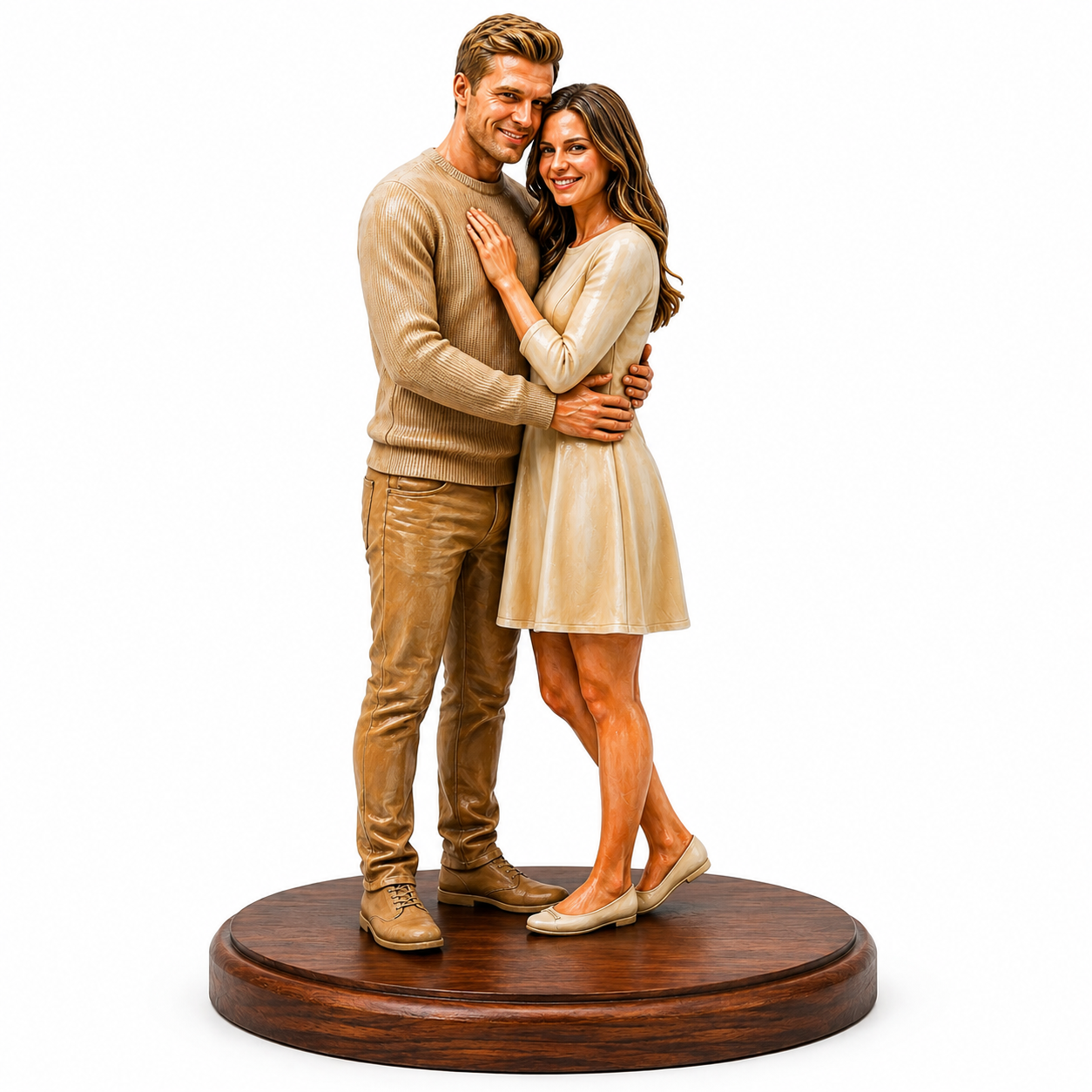 Custom 3D Printed Figurine from Photo – Personalized Miniature Gift