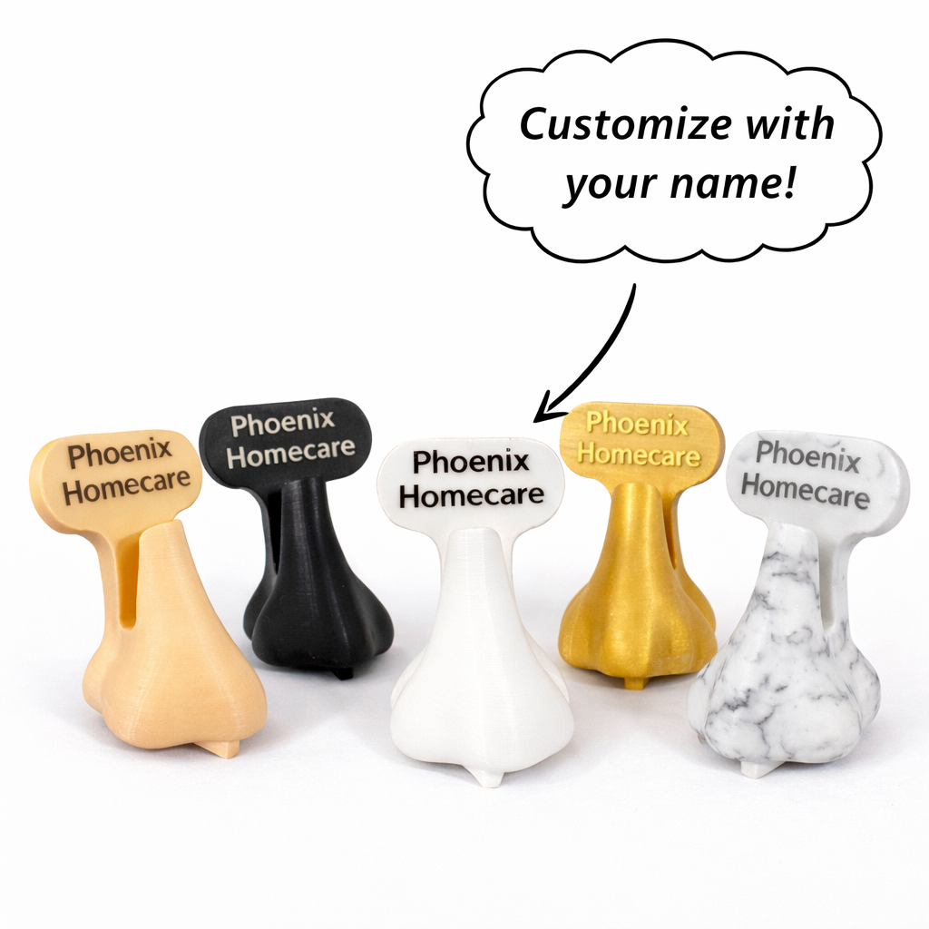 Personalized 3D Printed Spectacle Stand | Custom Glasses Holder | Name Gift PLA - Phoenix Homecare 3D