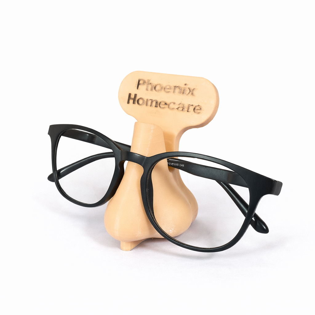 Personalized 3D Printed Spectacle Stand | Custom Glasses Holder | Name Gift PLA - Phoenix Homecare 3D